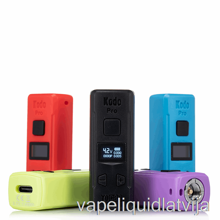 Yocan Kodo Pro Iztvaicētājs Violeti Zaļš Vape šķidrums